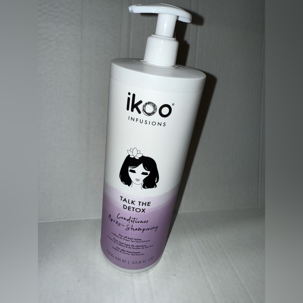 Talk The Detox Conditioner ikoo Infusions by ikoo 33.8 fl oz new 2 bottles